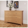 Galmpton 6 Drawer Chest in Light Oak Finish