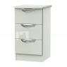 Derwent 3 Drawer Bedside Chest