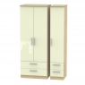 Mayfair Tall Triple 2 Drawer + Drawer Wardrobe