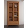 Newton Oak Finish Display Cabinet