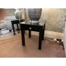 Chippendale Black Lamp Table