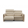 Stressless Emily 2 Seater Power Recliner Sofa with Wood Arm