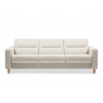 Stressless Fiona 3 Seater Sofa with Upholstered Arm