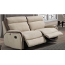 Capri 3 Seater (2 Cushion) Manual Recliner Sofa with one Recliner, RHF or LHF