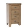 Paris 4 Drawer Chest in Oak Finish