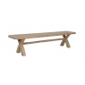 Paris Cross Leg Dining Bench