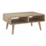 Evergreen Solid Oak Open Coffee Table