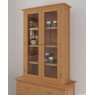 Newton Oak Finish Illuminated Display Top (Matches Small Sideboard)