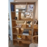 Evergreen Solid Oak Display Cabinet