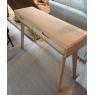 Evergreen Solid Oak Cosole Table