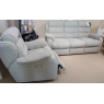Parker Knoll Michigan 3 Seater Sofa with power Chair