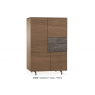 Sloane Wall Cabinet with Pedra Stone Drawers