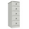 Atlanta 5 Drawer Narrow Chest